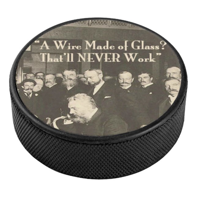 Palet De Hockey Un fil fait de verre, une technologie humoristique (3/4/2016 12:00:00 AM)