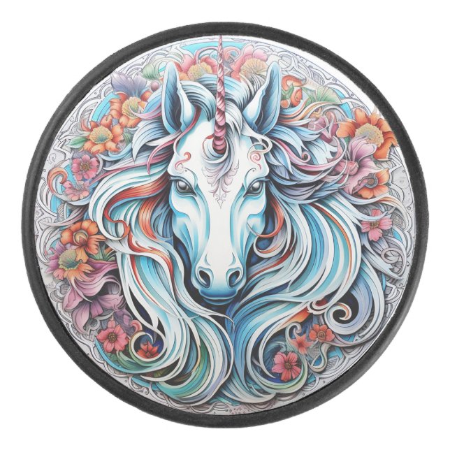 Palet De Hockey Unicorne (Devant)