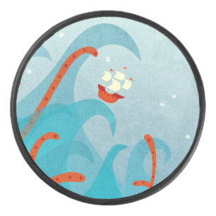 Palet De Hockey Voile Sea Monster