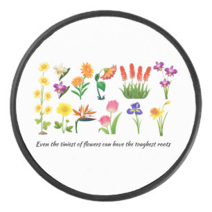 Palet De Hockey Wild Flowers Floral women and girls
