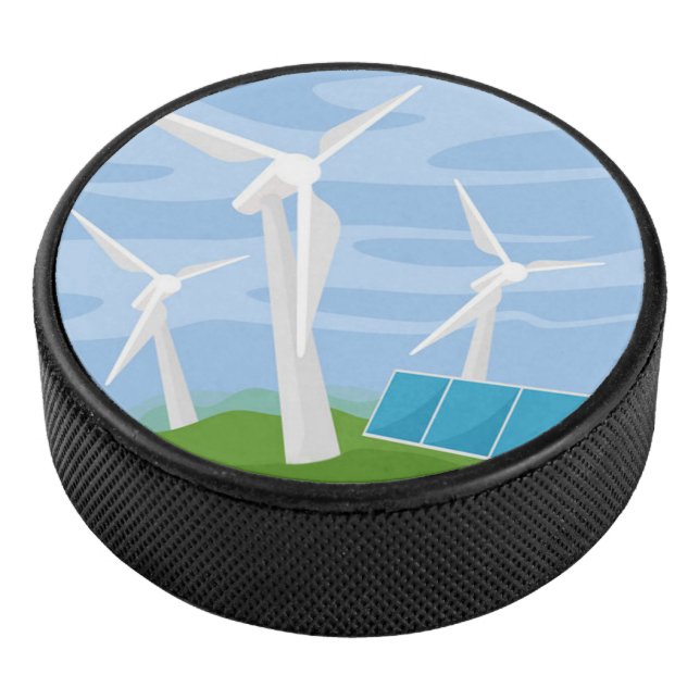 Palet De Hockey Windmills et cellules solaires (3/4/2016 12:00:00 AM)