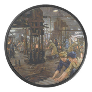 Palet De Hockey WW1 1918 Les femmes qui travaillent dans une usine