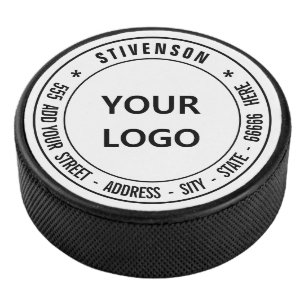 Palet De Hockey Your Logo Family Name and Address or Custom