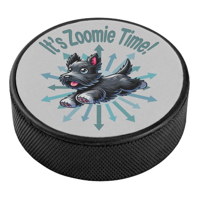 Palet De Hockey Zoomie Time Scottish Terrier (3/4/2016 12:00:00 AM)