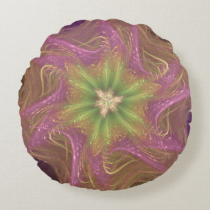 Palette Coussin circulaire fractée violette
