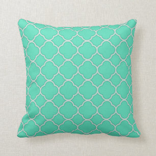 Palette de couleurs Quatrefoil Beach Coussin décor