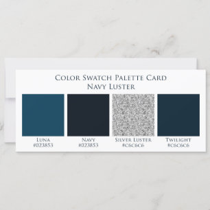 Palette de montre couleur Mariage bleu marine