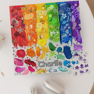 Palette de peinture personnalisée Puzzle de casse-