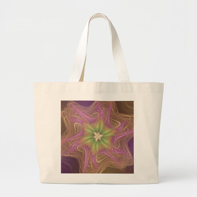 Palette sac fourre-tout violette fractée (Devant)