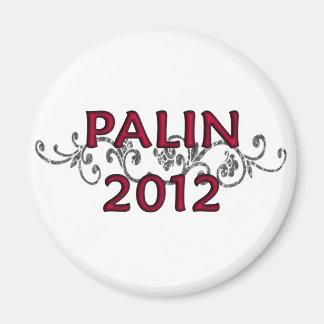 Palin 2012 Vine Magnet rond