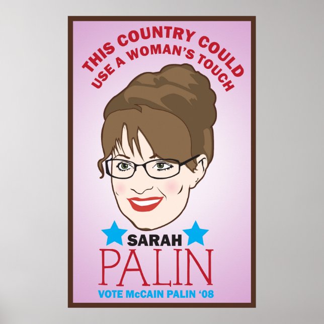 Palin, Poster tactile de la femme (Devant)