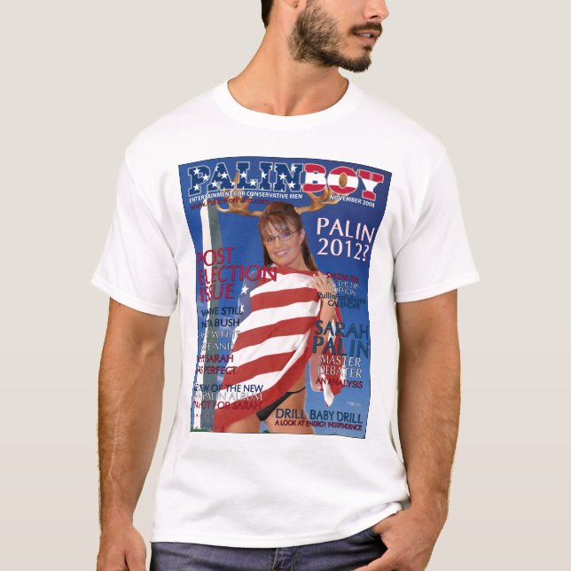 PALINBOY - J'ai tiré pour le T-shirt de Palin (Devant)
