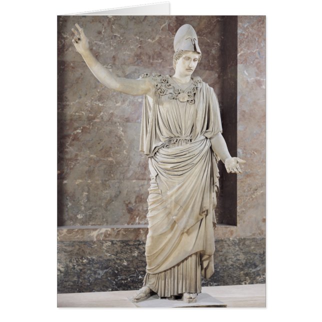 Pallas de Velletri, statue d'Athéna casqué (Devant)