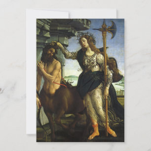 Pallas (Minerva) et Centaur par Sandro Botticelli