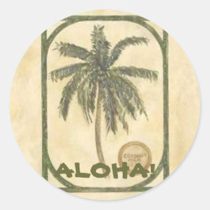 Palm22, ALOHA ! Autocollant