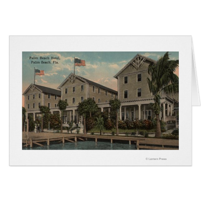 Palm Beach, FL - Vue extérieure de Palm Beach (Devant horizontal)