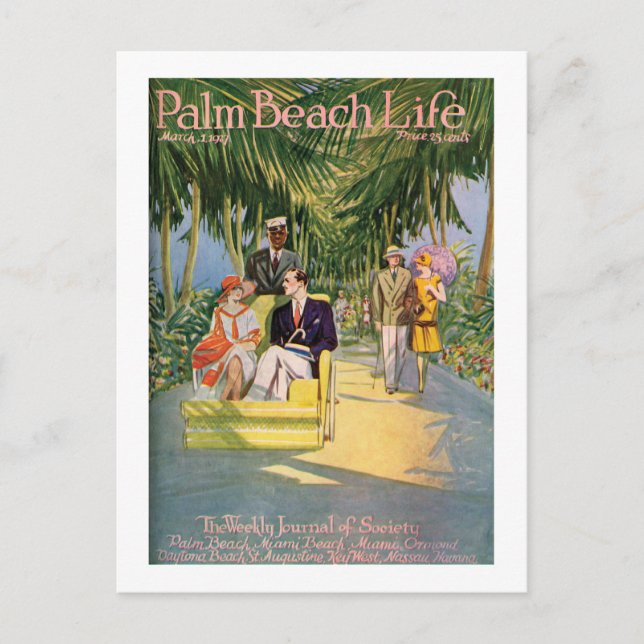 Palm Beach Life #10 carte postale (Devant)