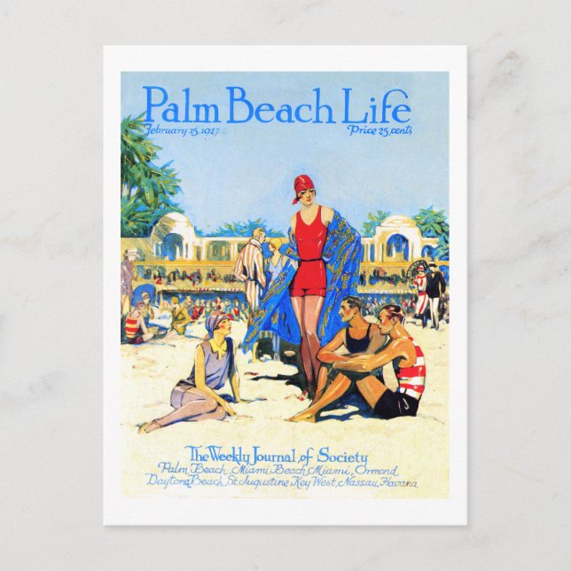 Palm Beach Life #13 carte postale (Devant)