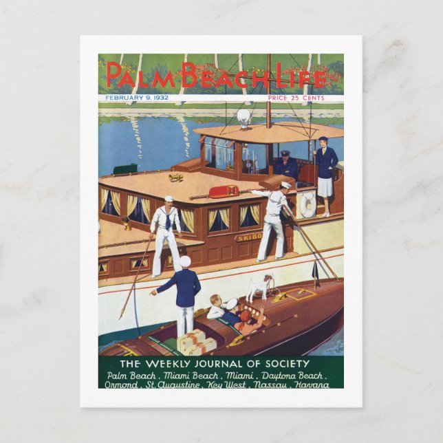Palm Beach Life #6 carte postale (Devant)