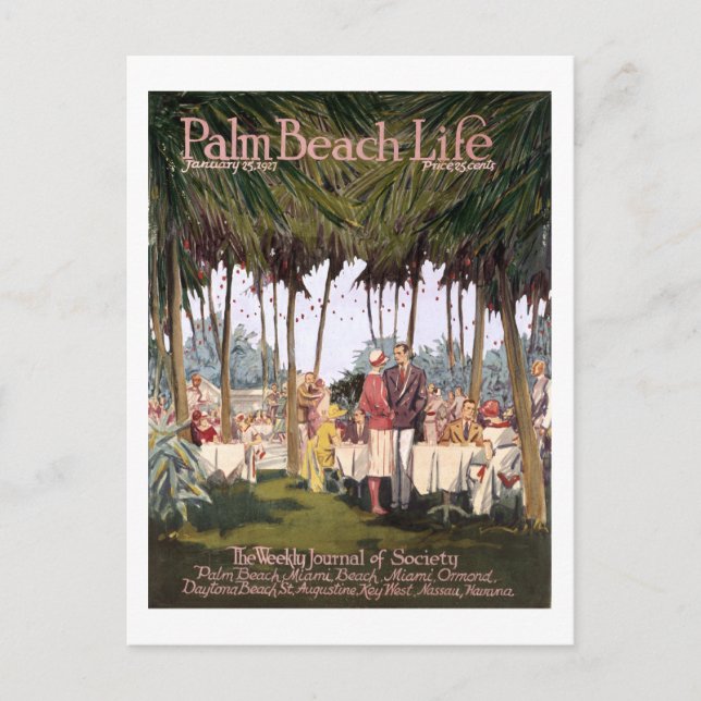 Palm Beach Life #7 carte postale (Devant)