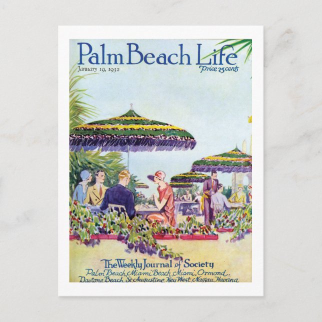 Palm Beach Life #9 carte postale (Devant)