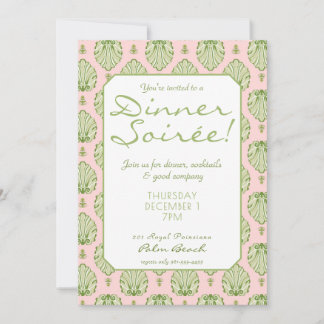 Palm Beach Theme Invitation