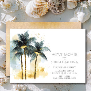 Palm Breeze Moving Faire-part