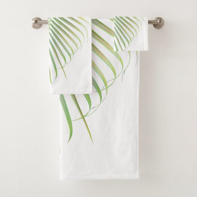 Palm Leaf Delicado #1 #tropical #wall #art  (En situation)
