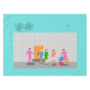 Palm Springs Atomique Stewardess Party Nappe