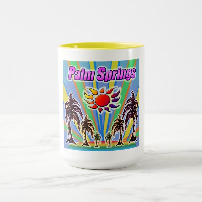 Palm Springs Summer Love Mug (Centre)