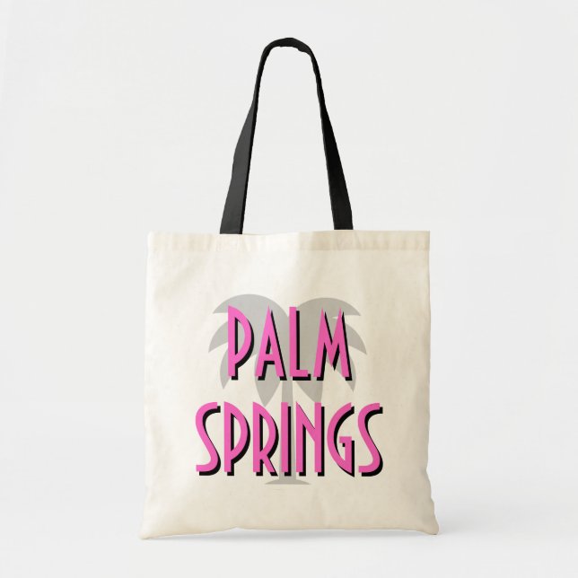 Palm Springs tote bag (Devant)