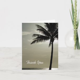Palm Tree Beach Wedding Bridesmaid Merci