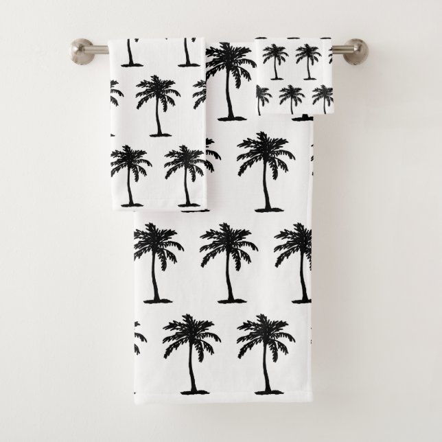 Palm Tree Botanical Tropical Print (En situation)
