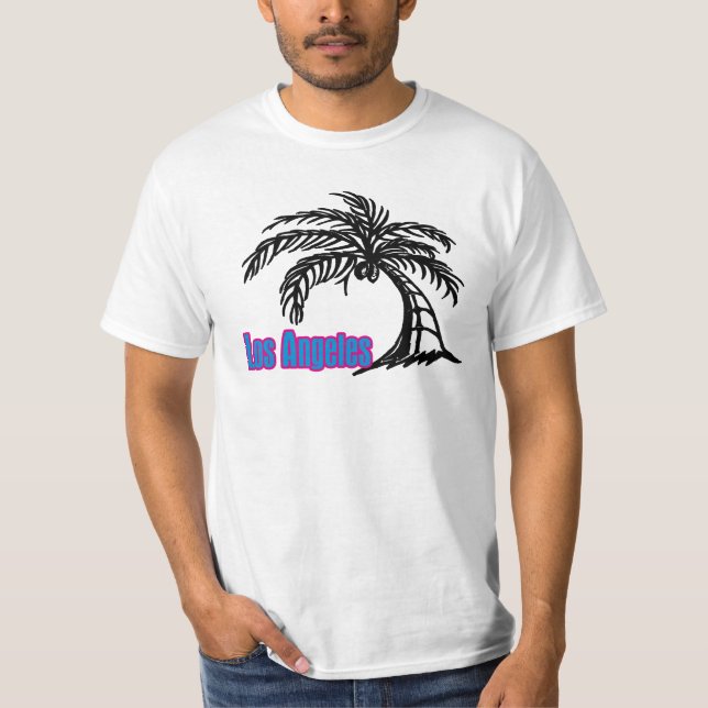 Palm Tree de Los Angeles #1 T-shirt (Devant)
