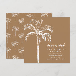 Palm Tree Moving Faire-part moderne