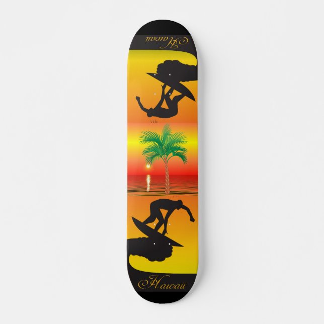 Palm Tree Skateboard (Devant)
