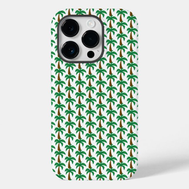 Palm Tree - Speck Presidio iPhone 14 Pro Coque (Verso)