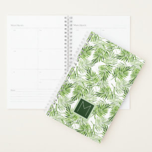 Palm vert Feuilles   Monogramme