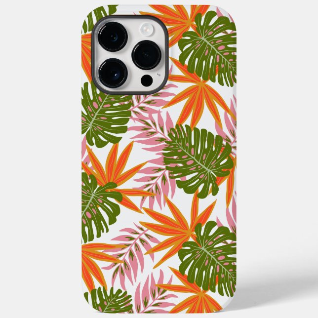 Palme esthétique et Lily Botany coque iphone dur (Verso)