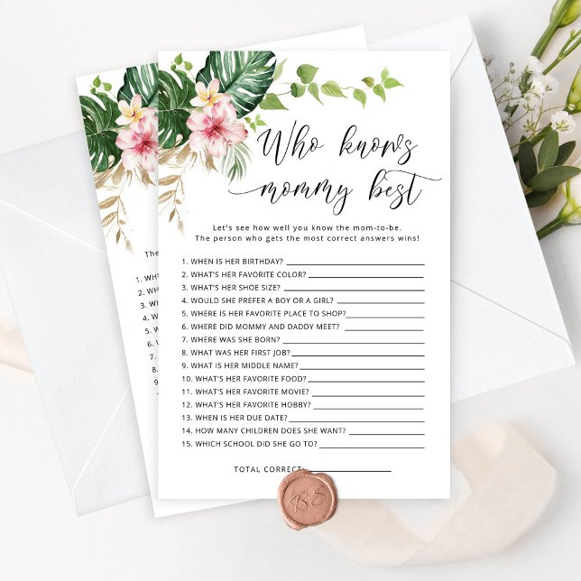 Palme tropicale qui connaît maman meilleur jeu (Créateur téléchargé)