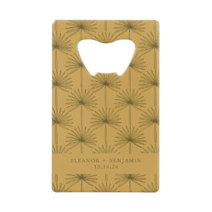 Palmier Feuille Botanique Moutarde Jaune Mariage P