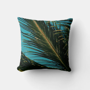 Palmier Feuilles Jeu d'oreiller / Coussin