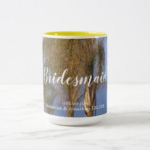 Palmiers de Bridesmaid - Mugs personnalisés