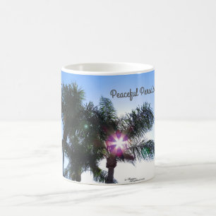 Palmiers de paradis paisibles Mug