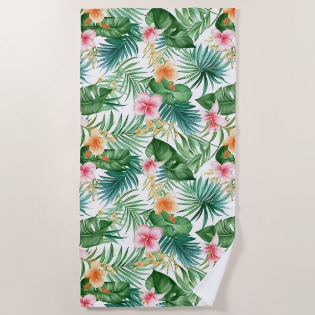 Palmiers de serviettes de plage (Devant)