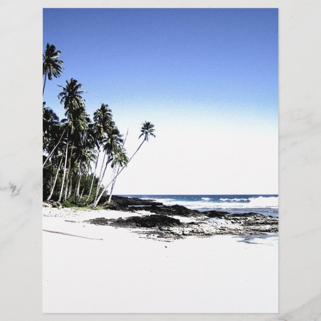 Palmiers exotiques & Plage Paradise (Devant)