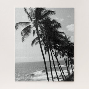 Palmiers hawaïens Puzzle de 16 po x 20 po