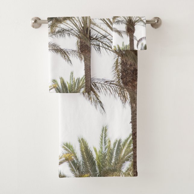 Palmiers orientaux #1 #tropical #wall #art (En situation)