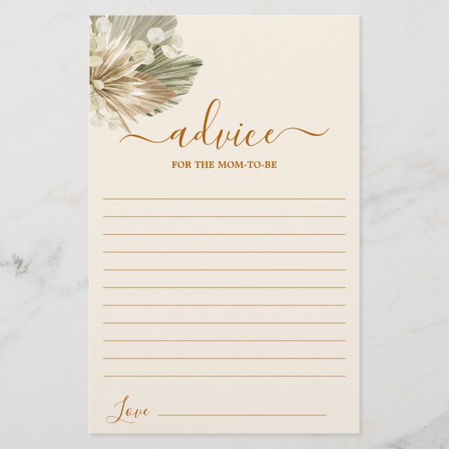 Palmiers séchés Lunaria Conseils pour la maman à ê (Devant)