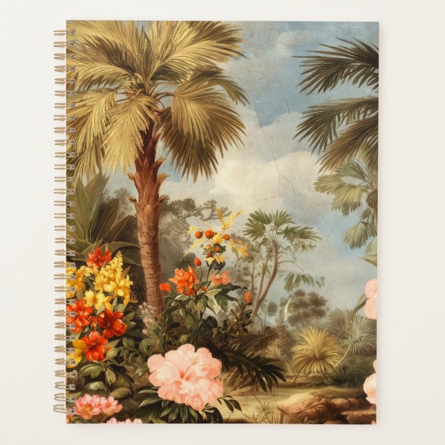 Palmiers Tropicaux Botaniques Vintage (Devant)
